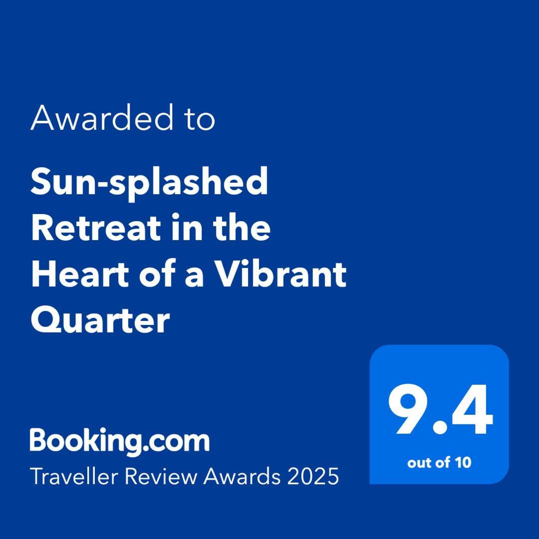 Sun-Splashed Retreat In The Heart Of A Vibrant Quarter Budapeşte Dış mekan fotoğraf